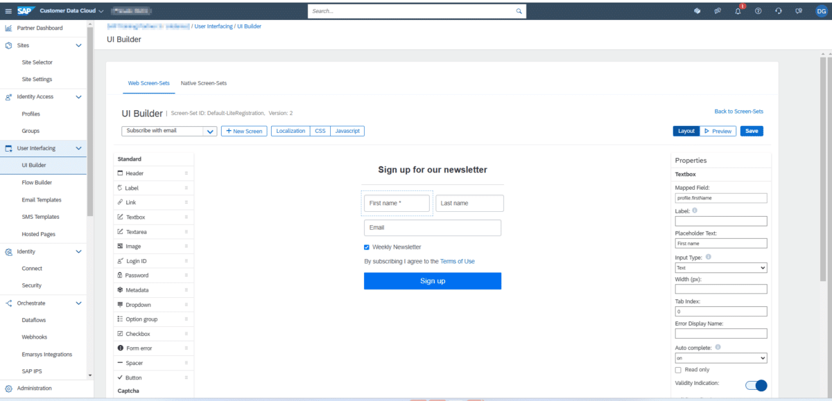 SAP Customer Data Cloud - CNT